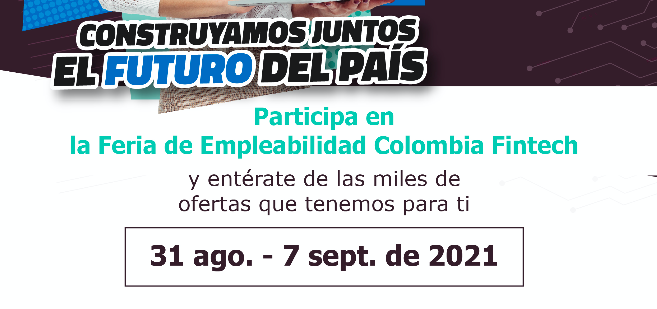 #TrabajoSíHay: Sector fintech de Colombia lanza feria virtual de empleo